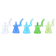 10mm Cup Bottle Shaped Oil Burner Glass Water Pipe Percolator Bowl Kit