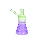 14mm 5 inch Colored Twist Gourd Oil Burner Glass Water Pipe