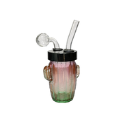 Cactus Shaped Oil Burner Glass water Pipe
