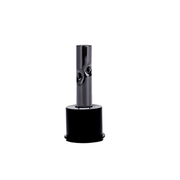 Clear Smoked Dimpled Curved Glass Mouthpiece for storz bickel venty