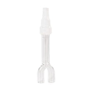 10mm 14mm 18mm 3 in 1 Double Ports Dual Glass Water Pipe Bong Adapter for Dynavap
