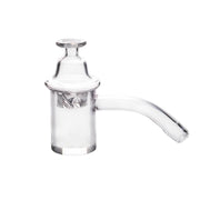 10mm male quartz banger 45 degree with Carb Cap 25mm wide