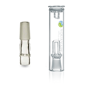 14mm Water Bong Pipe Glass Adapter with AquaVape 3 HYDRATUBE Glass bubbler for Arzer solo 3 Air Max Solo 2 Air 2