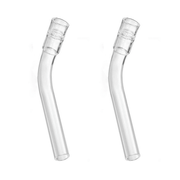 Osgree 2PCS Replacement Bent Glass Stem Tube for Arizer Solo 3 Max SE Solo 2 Air 2