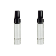 Osgree 2pcs 70mm Glass Stem tube replacement for Arizer Solo Air Solo 3 2 Air 2, Tipped Glass Aroma glass with Drip tip