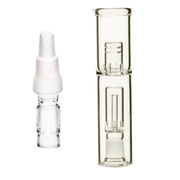 10mm/14mm/18mm 3 in 1 Water Pipe Bong Adapter with 14mm Female Hydratube Bubbler Glass for Arizer solo 3 Air Max Solo 2 Air 2