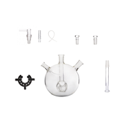 8 in 1 10mm 14mm Female Mega Globe MK 2 Water Bong Pipe Bubbler Glass Kit