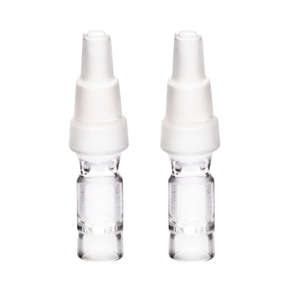 2PCS 10mm/14mm/18mm 3 in 1 Water Pipe Bong Adapter Glass WPA Accessory