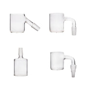 10/14/18mm 45/90 degree water bong pipe dab rig glass adapter for puffco proxy