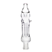 3D Cooling Portable 10mm Bubbler Glass Water Pipe Bong