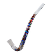 10mm 14mm 18mm Female Beaded J Hook Cooling Glass with Beads