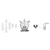 8 in 1  Matrix Percolator Globe V2 Water Pipe Bubbler Bong Kit for Arizer solo 3 air 2 max se