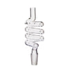 14mm Male Corkscrew GLASS Water Pipe Bong ADAPTER WPA for Dynavap Tips
