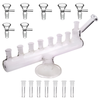 18mm MENORAH BONG WATER PIPE Glass Bubbler