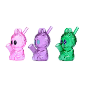 4.5inch Rabbit Shaped Water Pipe Glass Bubbler Pipe Bong Bowl Dab Kit