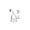 14mm 5 inch Portable Glass Water Pipe Bong Showerhead downstem Perc