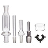 6 in 1 Portable 10mm glass nectar collector kit