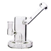 6 inch 14mm Showerhead Water Pipe Glass Bong  bubbler inline Perc