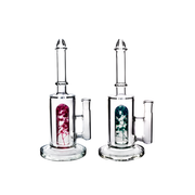 9 inch Cooling 14mm Water Pipe Bong Glass with Flower Bowl