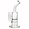Bent Neck Showerhead Bubbler glass water pipe bong rig HONEYCOMB PERCOLATOR