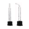 Long 3D Cooling Dimpled Glass Stem Mouthpiece for Venty Storz bickel