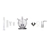 14mm 18mm 8 in 1 Mega Globe Mk2 Flat Earth Version Matrix Perc Glass Bong Water Pipe