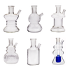 Portable mini 14mm Oil Burner Water Pipe Bowl gourd square different shapes
