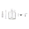 Square Shaped Water Pipe Glass Bong with WPA adapter for tinymight 2 1