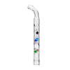 Straight Built in Beads Beaded 3D Cooling Glass Stem for Arizer Solo 2 Air 2 Air Max Air SE