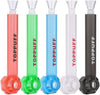 2PCS/Pack TopPuff Plastic Tobacco Smoking Pipe with glass bowl Water Straw Converter