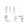 Universal 10mm 14mm 18mm male female Elbow 90 degree angled Glass Adapter Whip Hose Water Bong Pipe