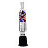 Clear Beaded Cooling Glass Bubbler Stem mouthpiece for Venty Storz bickel