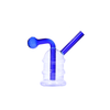 Portable Thick Glass Cup Bottle Shape Glass Oil Burner Water Pipe