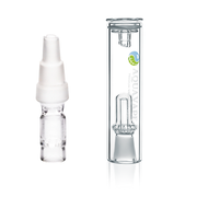 10mm 14mm 18mm 3 in 1 Water Tool Glass Adapter with AquaVape 14mm Female Water Bubbler Glass for arizer solo 3 air max  solo 2 air 2