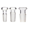 2PCS 10mm 14mm 18mm male glass stopper plug Adapter water pipe bong dab rig accessory