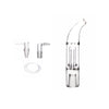 14mm Female Bubbler glass Hydratube with Water Pipe Bong Whip Adapter kit for arizer extreme Q XQ2