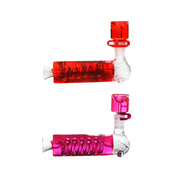 14mm Female Glass Spoon FREEZABLE Glycerin Coil Pipe with Bowl