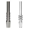 14mm Joint 3 inch Length Titanium Quartz Nectar Collector Tip