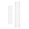 2PCS 100mm 200mm replacement glass tube chamber for incredibowl m420