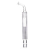 ARIZER AIR 2 SOLO 2 Air Max Water Pipe Glass Stem BUBBLEr STRAW Bent Mouthpiece