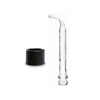 Adapter with Long Bent 3D Cooling Glass Stem for mighty mighty+ Crafty+ storz bickel