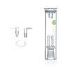Arizer Extreme Q XQ2 14mm Bubbler Glass with Cap Mouthpiece Water Pipe Bong Adapter Kit