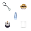 DABRIG T2 Accessory Replacement Glass coil head Atomizer Carb Cap Quartz Bowl
