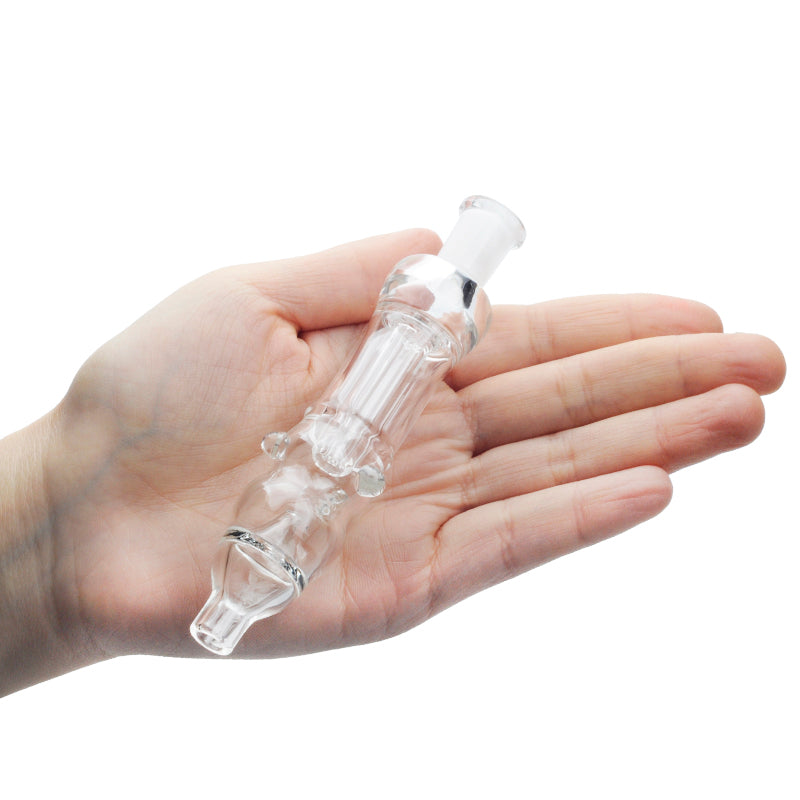 3D Cooling Portable 10mm Bubbler Glass Water Pipe Bong