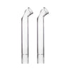 2PCS 90mm Arizer Argo Bent Stem Glass tube Tipped Glass Aroma Replacement