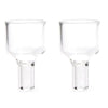 2PCS Replacement Glass Bowl for Incredibowl m420