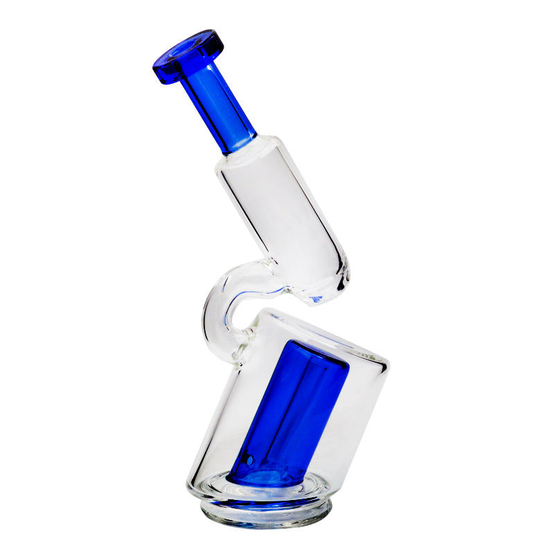 Puffco Peak Double Bottle Glass Bubbler